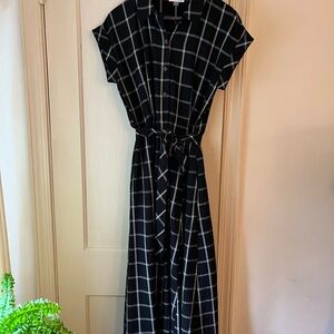 Calvin Klein plaid dress